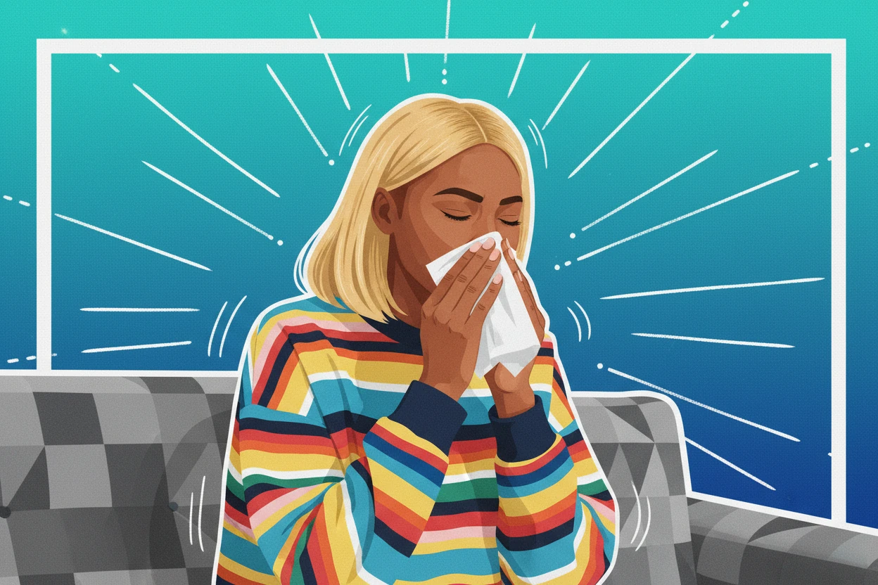Health article illustration: Is Your Cough a Sign of Pneumonia webp
