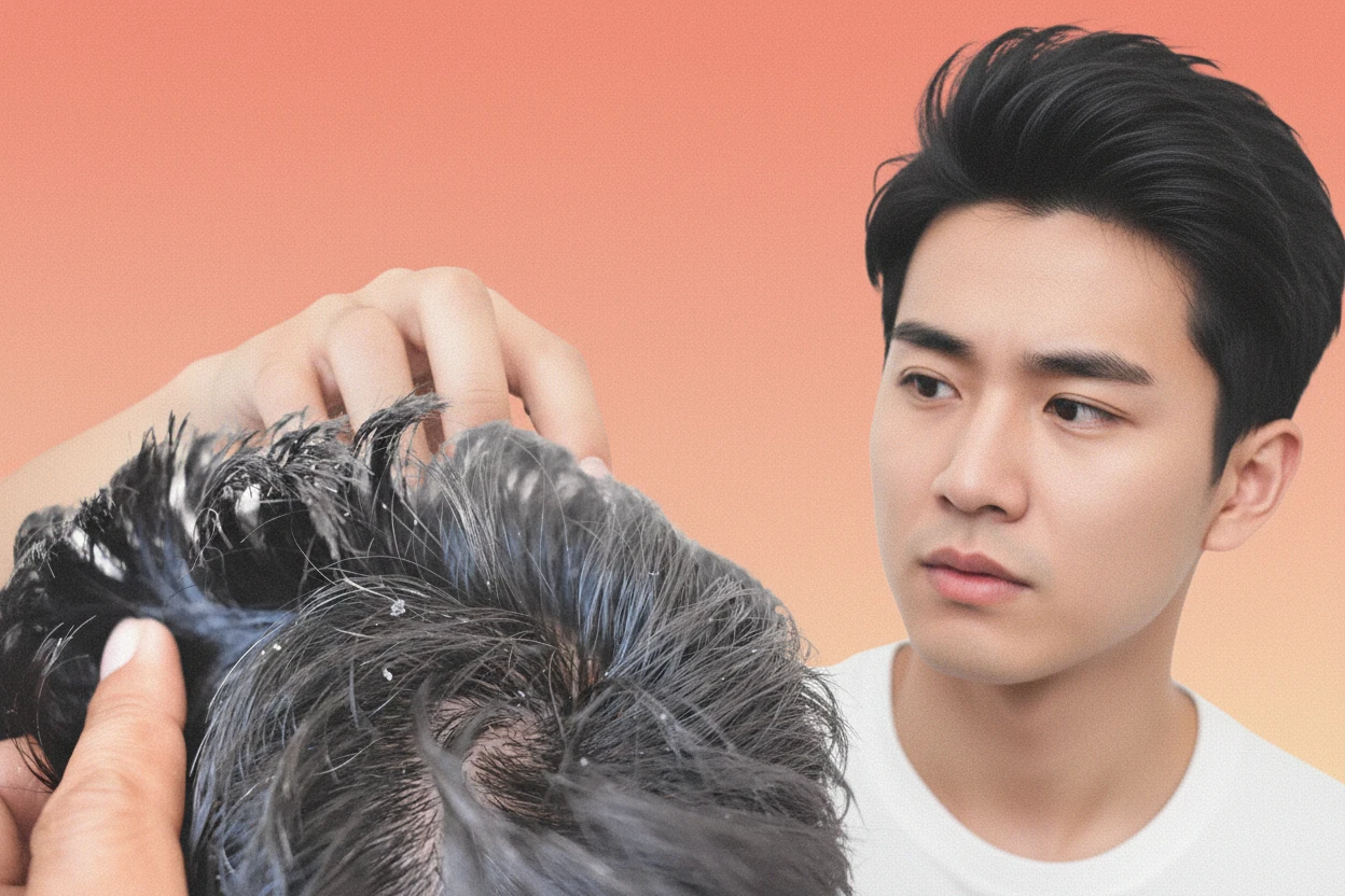 Health article illustration: Scalp Psoriasis vs  Dandruff  How To Tell the Difference webp