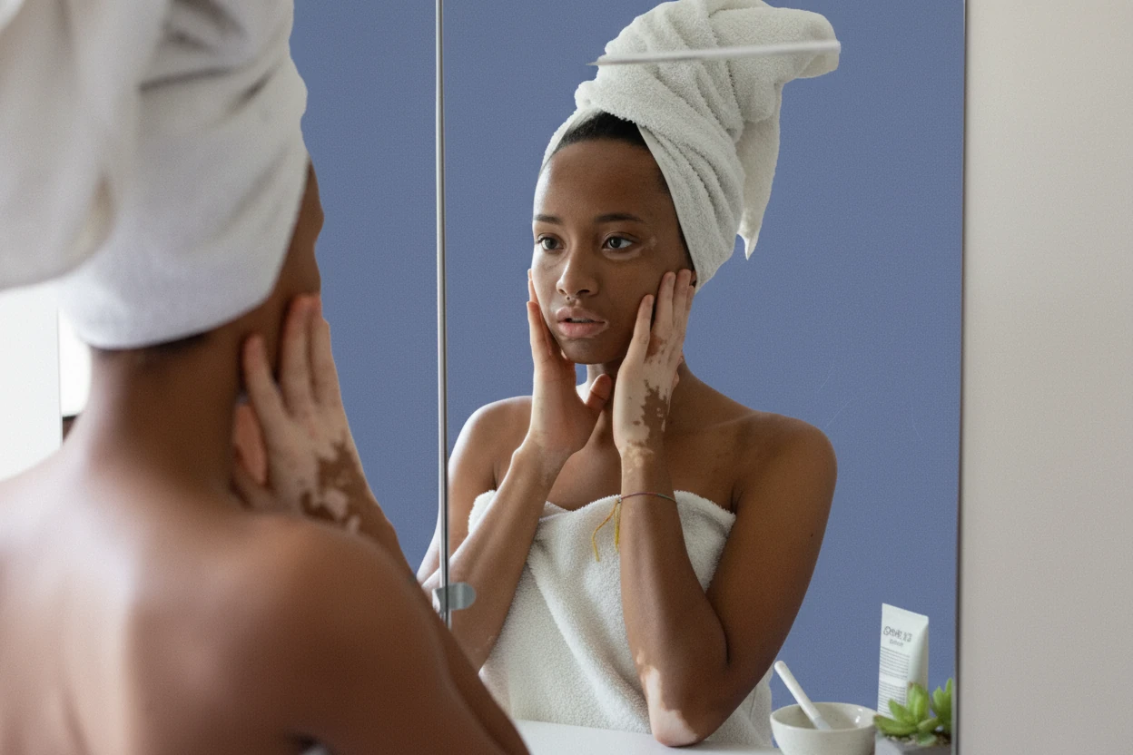 Health article illustration: Signs and Symptoms of Vitiligo webp