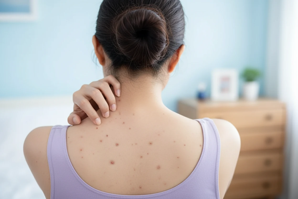 What Causes Back Acne Bacne And How Do You Get Rid Of It